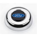 Grant Hupenknopf Chrom mit Ford Logo
