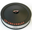 Proform Parts schwarzer Luftfilter Chevrolet Logo GM...