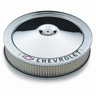 Proform Parts Chrom Luftfilter Chevrolet Logo GM Licensed Nr. 141-906